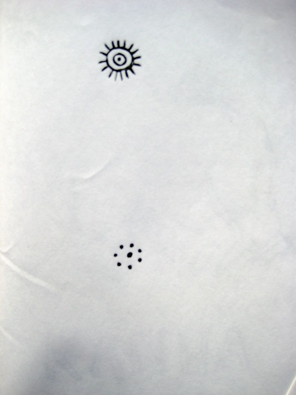 Simple Sun Tattoo The sun and moon symbols that