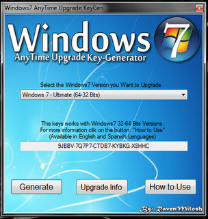 Win7 Ultimate Key