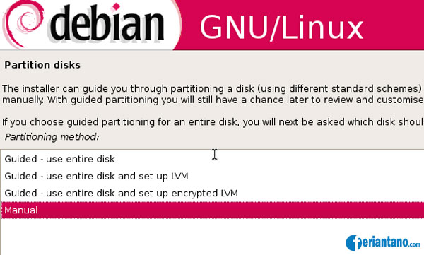 Cara Install Debian 5 Lenny Berbasis GUI Lengkap Dengan Gambar - Feriantano.com