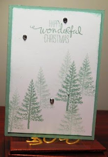 Festival of Trees zena kennedy independent stampin up demonstrator