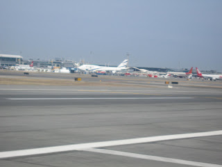 Our El Al plane at JFK