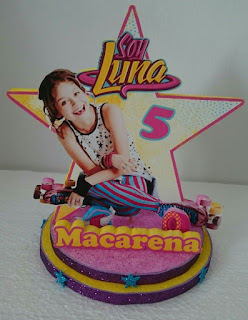 Centros de Mesa Soy Luna