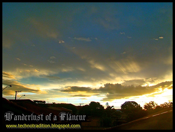 Pindamonhangaba had a visit of a beautiful rainbow on March 4, 2016 arco iris