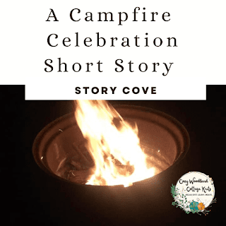 picture of a campfire celebration story