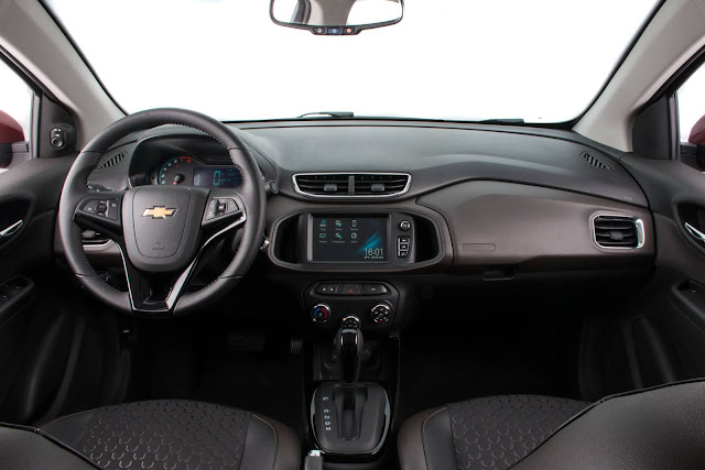 Novo Chevrolet Prisma 2017 - interior