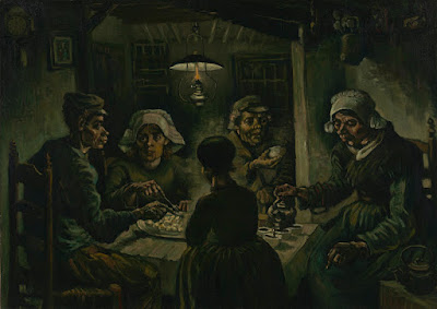  Van Gogh - Les mangeurs de pommes de terre,avril-mai 1885. 