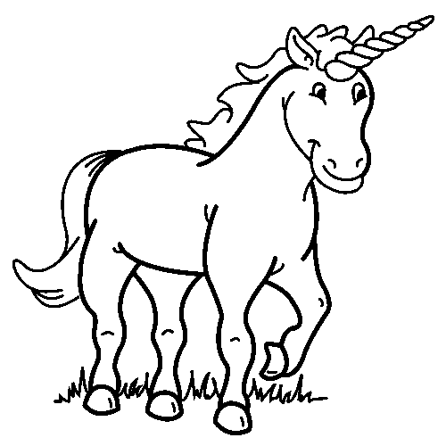 Free Printable Unicorn  Coloring  Pages  Kids