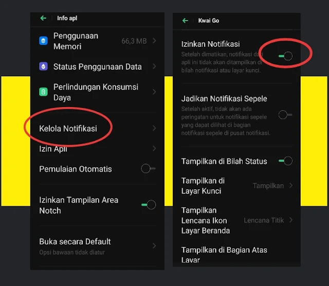 Cara Jitu Menghentikan Notifikasi Kwai Go