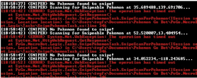 Cara Mengatasi BOT Pokemon GO yang Error