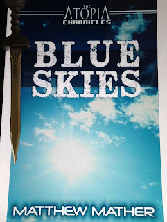 Portada de libro Blue Skies, de Matthew Mather