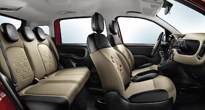 New Fiat Panda Seats view