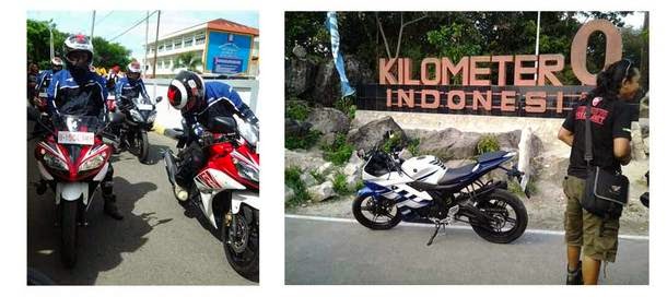 Yamaha R15 dan Yamaha R25 Motor Sport Racing dan Kencang