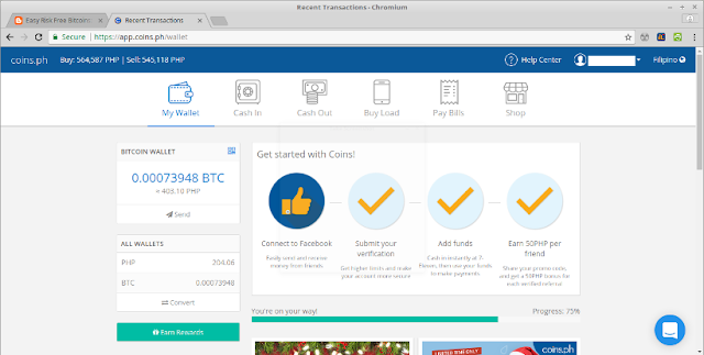  Join Coins.ph for Free!