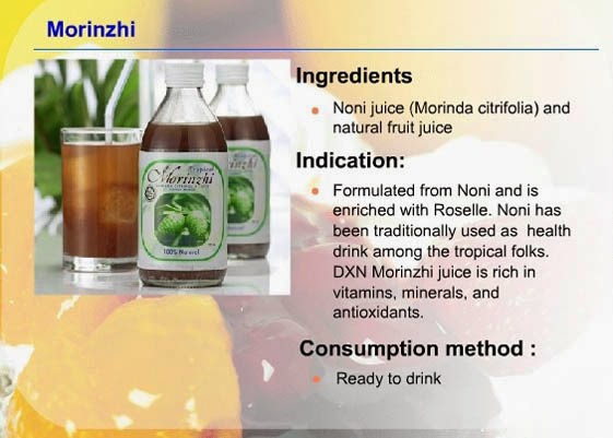 DXN Morinzhi  Noni / Morinda Citrifolia Juice 