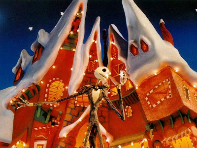 Nightmare before christmas shopping wallpaper