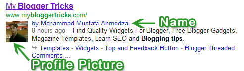 reason author profile picture not showing