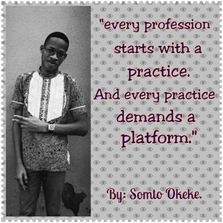 Your profession starts with a practice