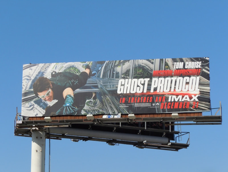 Mission Impossible 4 movie billboard