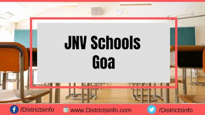 Jawahar Navodaya Vidyalaya Schools List in Goa