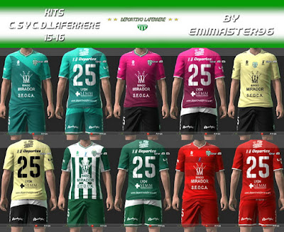 Kits Deportivo Laferrere 2015-2016