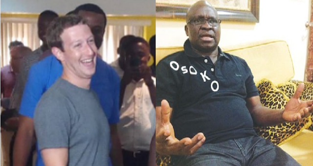 The Mark Zukerberg Visit: Governor Fayose Calls Nigerians Hypocrites Over T-Shirt 