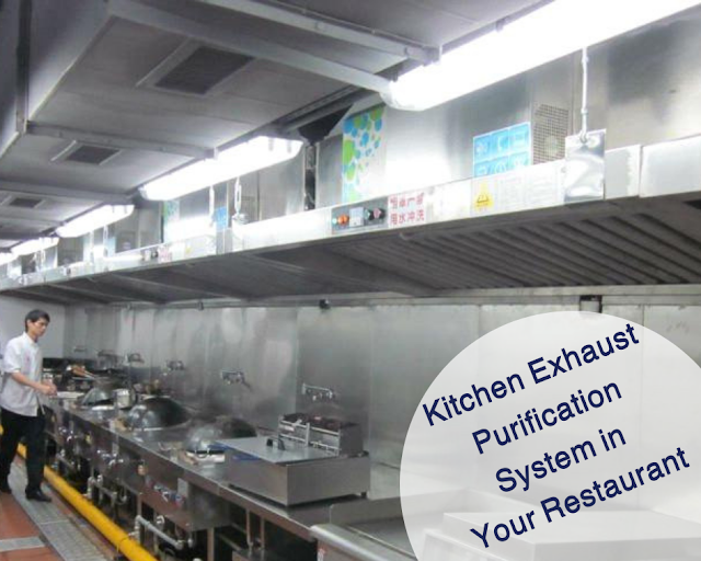 kitchen exhaust purification system 