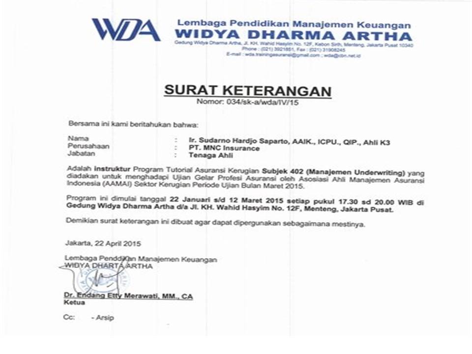 Cover Note Asuransi Adalah – Gambaran
