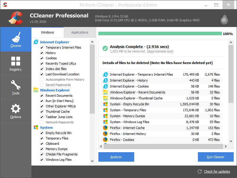 Ccleaner wipe free space meaning - Free ccleaner para windows 98 gratis version 596