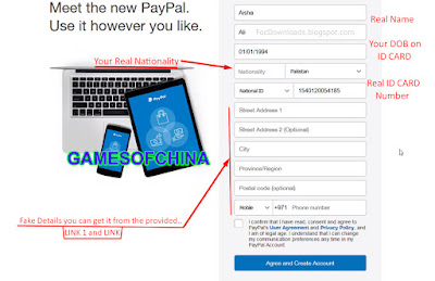 How To Create PAYPAL Account In Pakistan With Easy Step By Step - Unsupported Countries Cover Photo