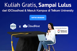 Beasiswa IDCloudhost Telkom University