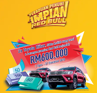 Contest, Peraduan, Red Bull, Peraduan Penuhi Impian RED BULL 2018, 