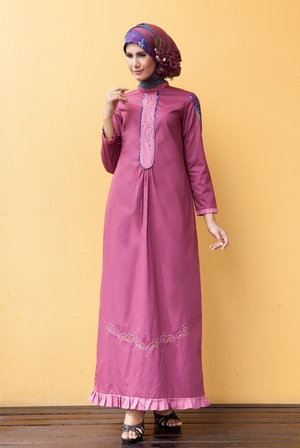 Contoh Model Gamis Terbaru 2016