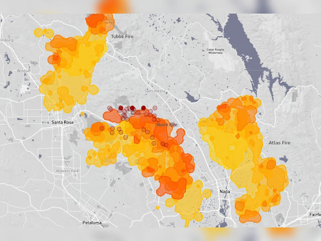 San Francisco Chronicle Fire Map