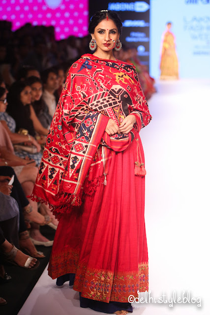 Gaurang Shah LFW AW15 Samyukta Varanasi handloom