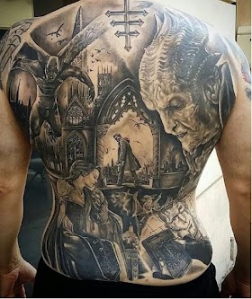 tattoo designs full back Tattoo tattoos designs men nature tribal horse
red look fiery appealing gives death features which
