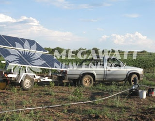 Solar farm irrigation project in Botswana