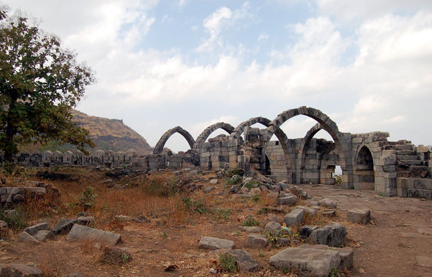 Ancient Hindu architecture Champaner-Pavagadh Archaeological Park India