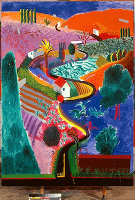    David Hockney - Nichols Canyon,California,1980. 