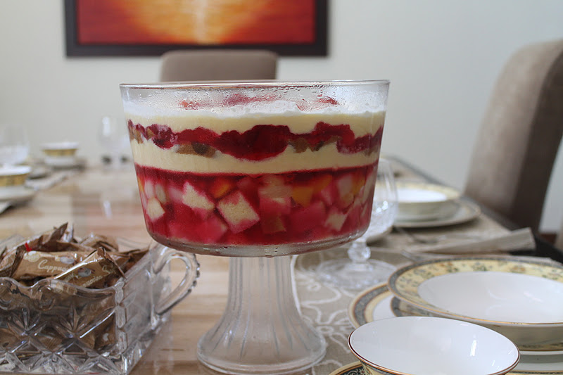 Puding Trifle - Azie Kitchen