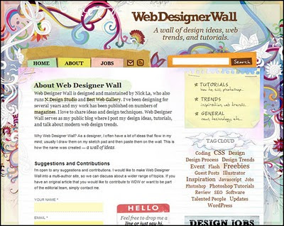 15 Website yang bermanfaat untuk Blog Design dan Web Design