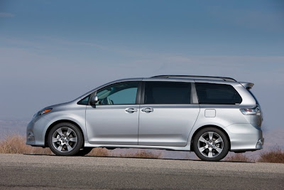 2013 toyota sienna side view