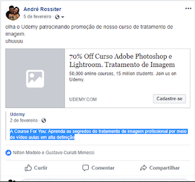 publicidade udemy