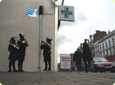 Banksy Graffiti,Banksy