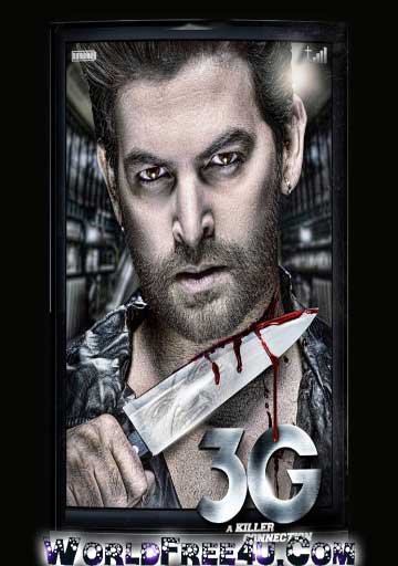 Poster Of Hindi Movie 3G (2013) Free Download Full New Hindi Movie Watch Online At worldfree4u.com