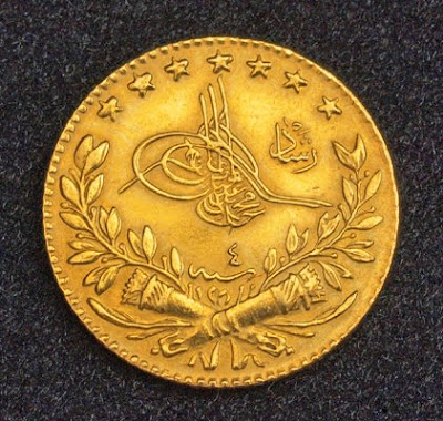 Turkish Gold Coins 25 Kurush buy sell