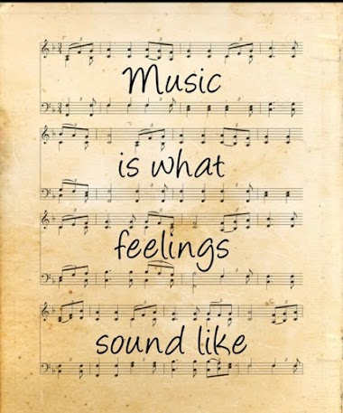 Music is feelings