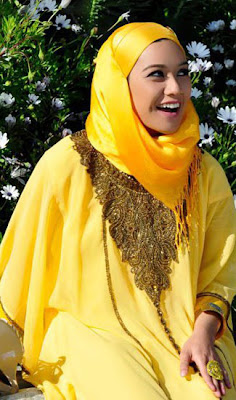 fashion show busana muslim di amerika