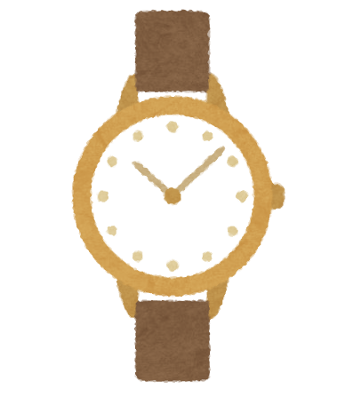 いろいろな腕時計のイラスト かわいいフリー素材集 いらすとや