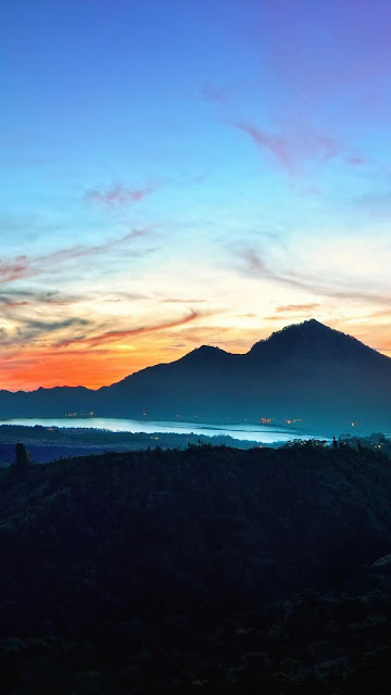 Mountains, Sky, Bali, Sunriset hd Wallpaper