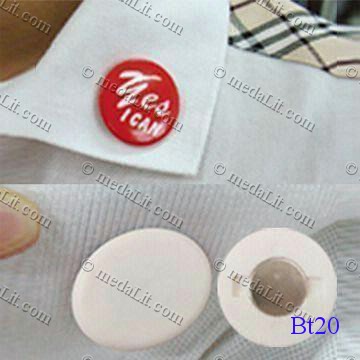 Magnetic Round Chrome-plated Badges (used for Fridges or White Board) and backside magnetic attach to replace safety pin Features: •Shell: chrome  •Bottom: ABS or chrome-plated mylarTM disc  •With printed photo or design  placed inside/full-color printing   •Round: 1-inch (mm 25), •1 1/2-inch (mm 37) •1 3/4-inch (mm 44) •2 1/5-inch (mm 56), Also available with safety pin.  medaLit.com - Absi Co